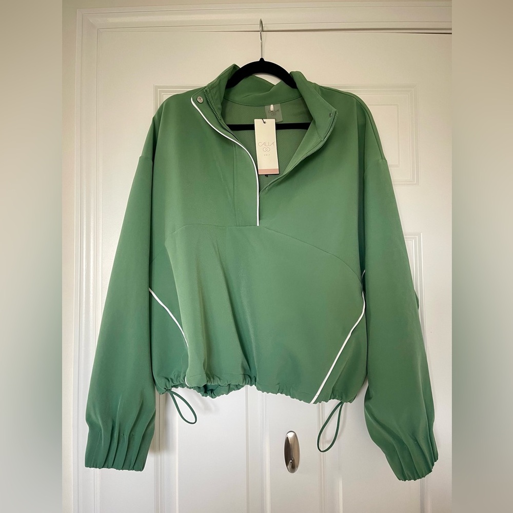 Caslon Green Pullover Jacket